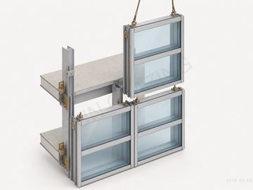 Unitized curtain walls